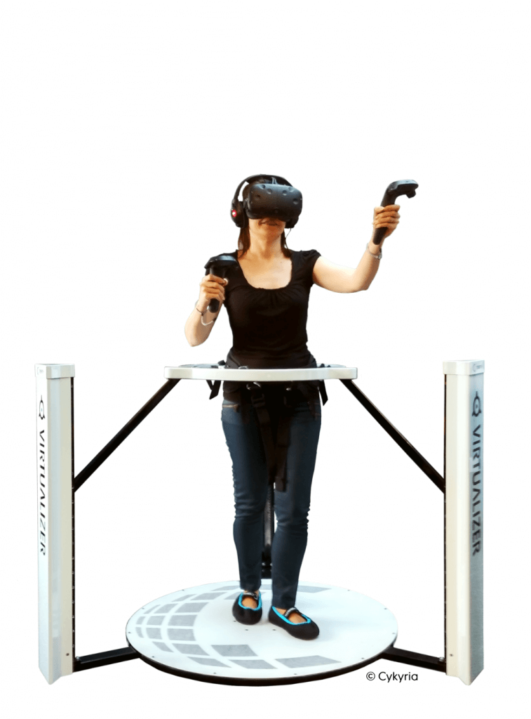 Women in Cyberith Virtualizer powered by Cykyria